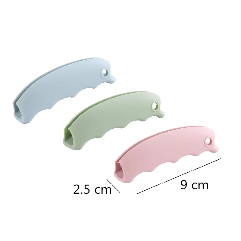 KitchenAce 1 шт. портативный силиконовый зажим для сумки покупок сумка путешествий