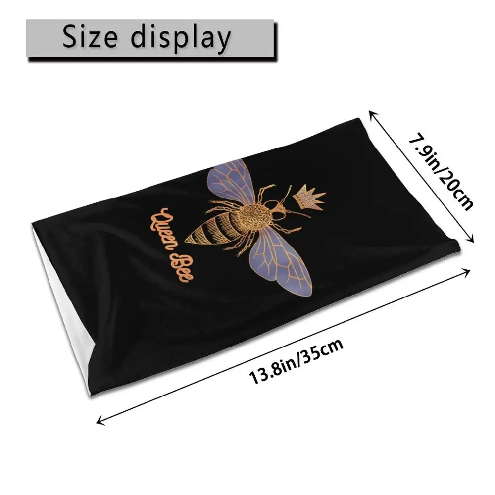 Забавная Милая крутая королева пчела Босс Леди Корона Альфа Гарри банданы шарф