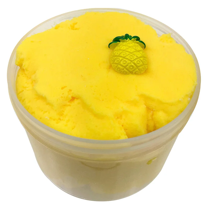 17 цветов слайм игрушки пушистый товары 60 мл пушистая пена шпатлевка снятие