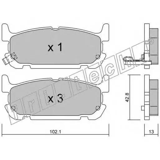Колодки тормозные дисковые Mazda MX5 1.6/1.8 03-05 fri.tech. 750 | Автомобили и мотоциклы