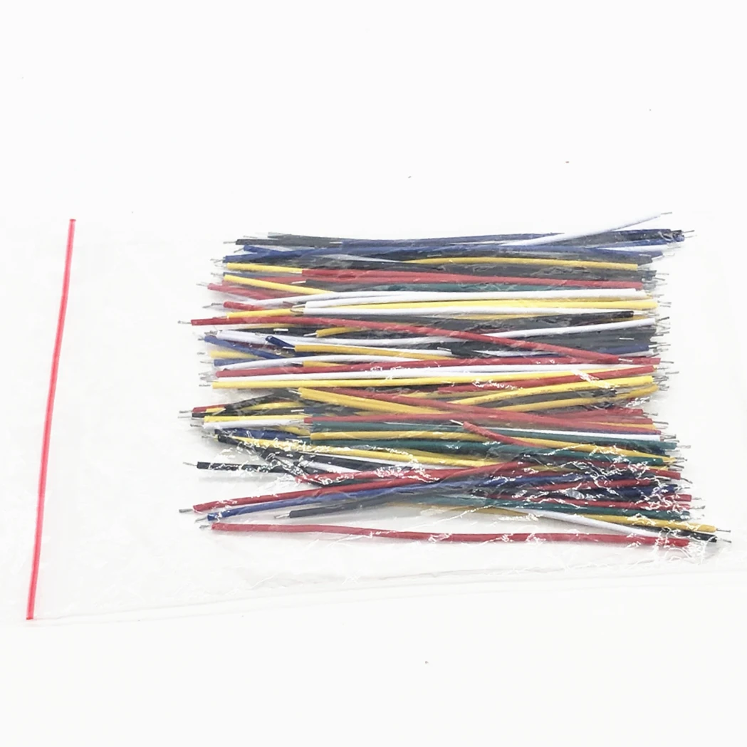 130 шт. 24AWG макетная плата джампер кабель фотолуженая Упаковка из двух компонентов