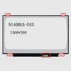 N140BGA-EA3 14,0 дюймов 1366X768 HD eDP 30Pin ЖК-экран для ноутбука, матовая матрица, сменная панель