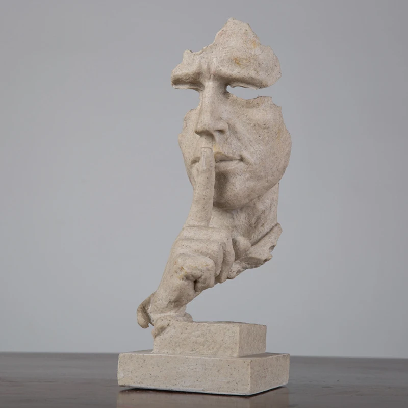 3D статуя украшения для стола абстрактная скульптура аксессуары дома