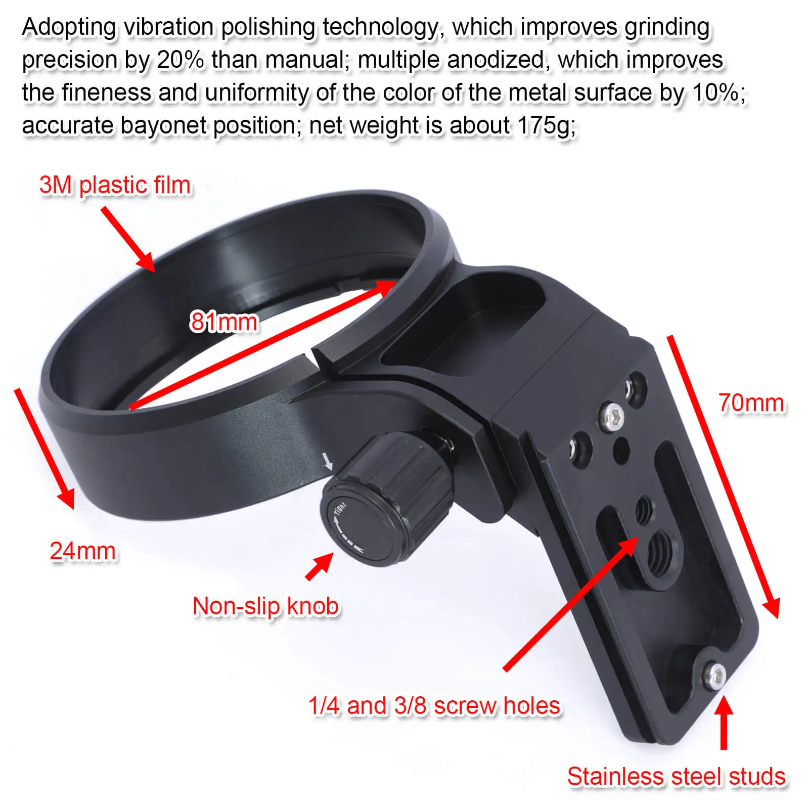 81 мм штатив крепление кольцо объектив воротник для Tamron SP 150 600 f/5 6 3 Di VC USD G2