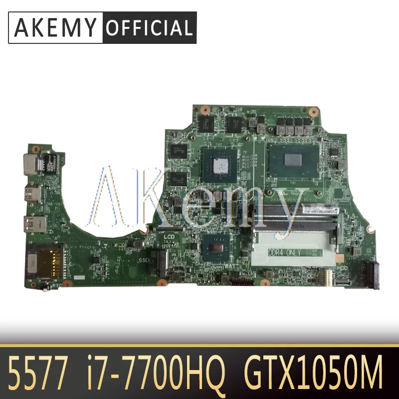 Для Dell Inspiron 15 5577 материнская плата для ноутбука DAAM9AMB8D0 CN-0TF0TH 0TF0TH DDR4 w/i7-7700HQ и GTX 1050