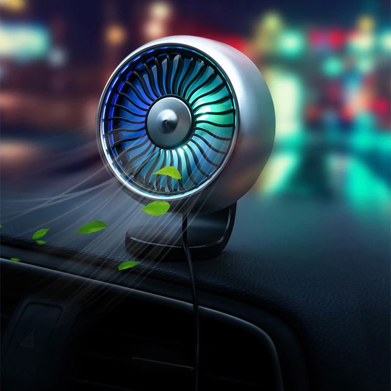 Универсальный вентилятор для вентиляционного отверстия и дешборда автомобиля