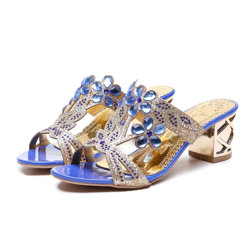 

Сандалии Lucyever женские с открытым носком, модные туфли на толстом высоком каблуке, богемные пляжные шлепанцы, летние Тапочки