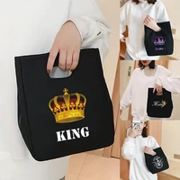 insulated thermal lunch box pouch portable luncheon bags for unisex handbags cooler picnic bags children school food storage bag