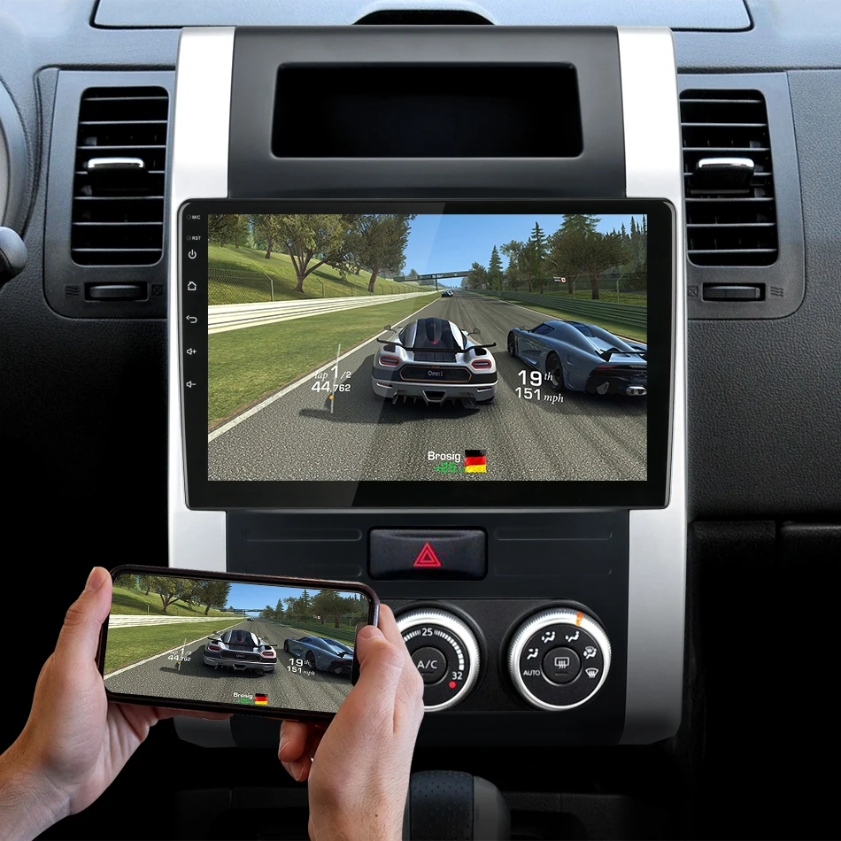 1" 2G+ 32G автомобильный Радио Мультимедиа DVD видео плеер навигация gps Android 8,1 4G для Nissan X-Trail T32 T31 Qashqai 2 din DSP RDS