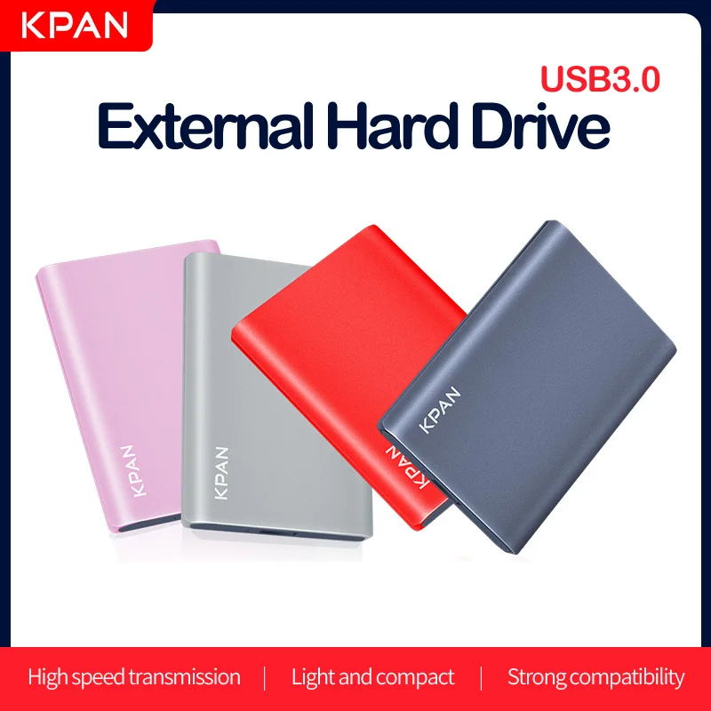 Оригинальный портативный внешний жесткий диск KPAN USB 320 1 ТБ 2 500 Гб ГБ устройство