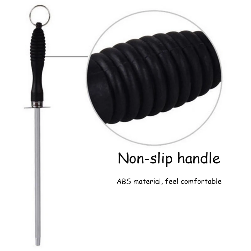 1 шт. керамический (циркониевый) стержень точилка для ножей с ABS ручкой заточка