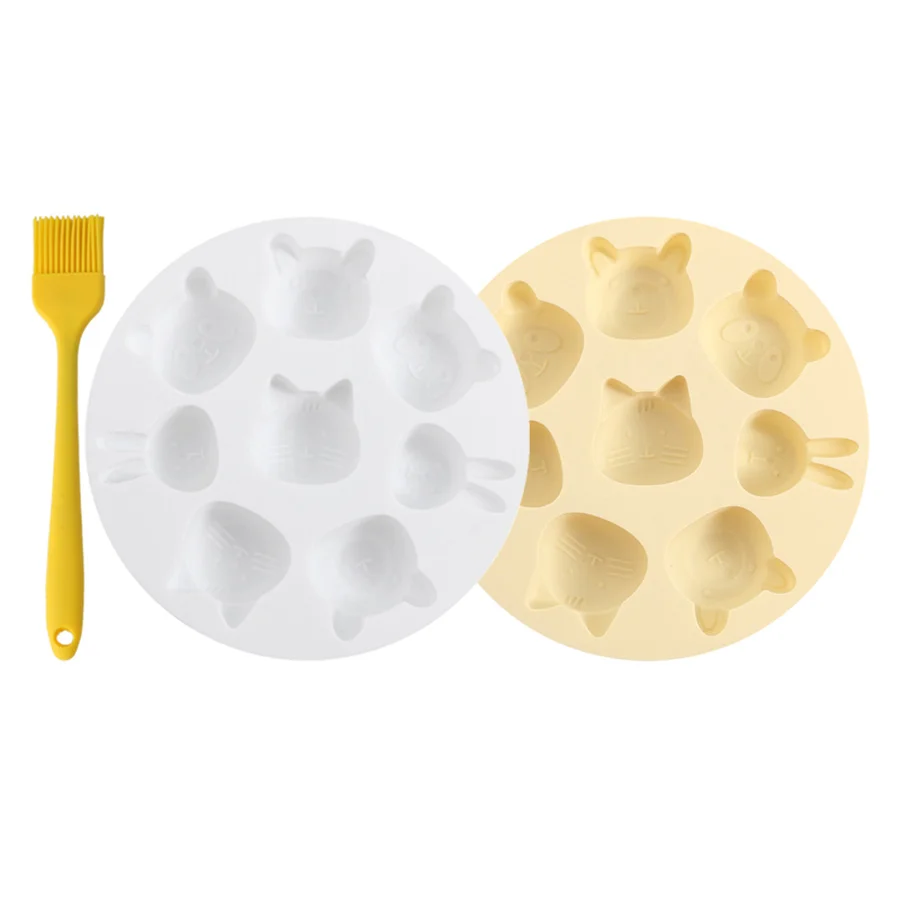 Силиконовые Мультяшные Детские силиконы бисквит Moldes для украшения тортов