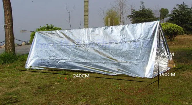 Складная палатка-укрытие для экстренных ситуаций и кемпинга выживания на