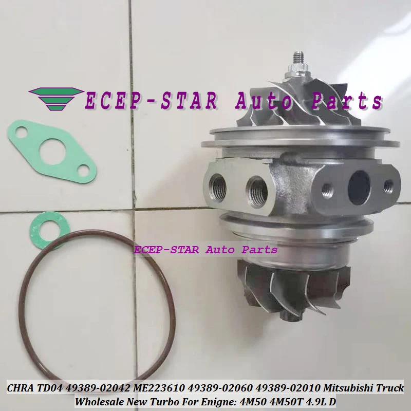 Турбокартридж CHRA TD04 49389-02060 49389-02042 ME 223610 МЭ 226939 49389 02060 02042 для грузовика Mitsubishi 4M50T 4M50