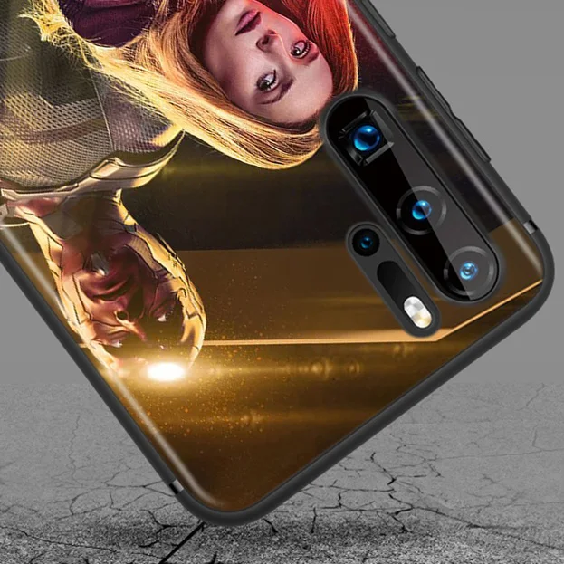 

Marvel Avengers Super Hero Scarlet Witch For Huawei P50 P40 P30 P20 P10 P9 P8 Lite E Mini Pro Plus 5G TPU Silicone Phone Case