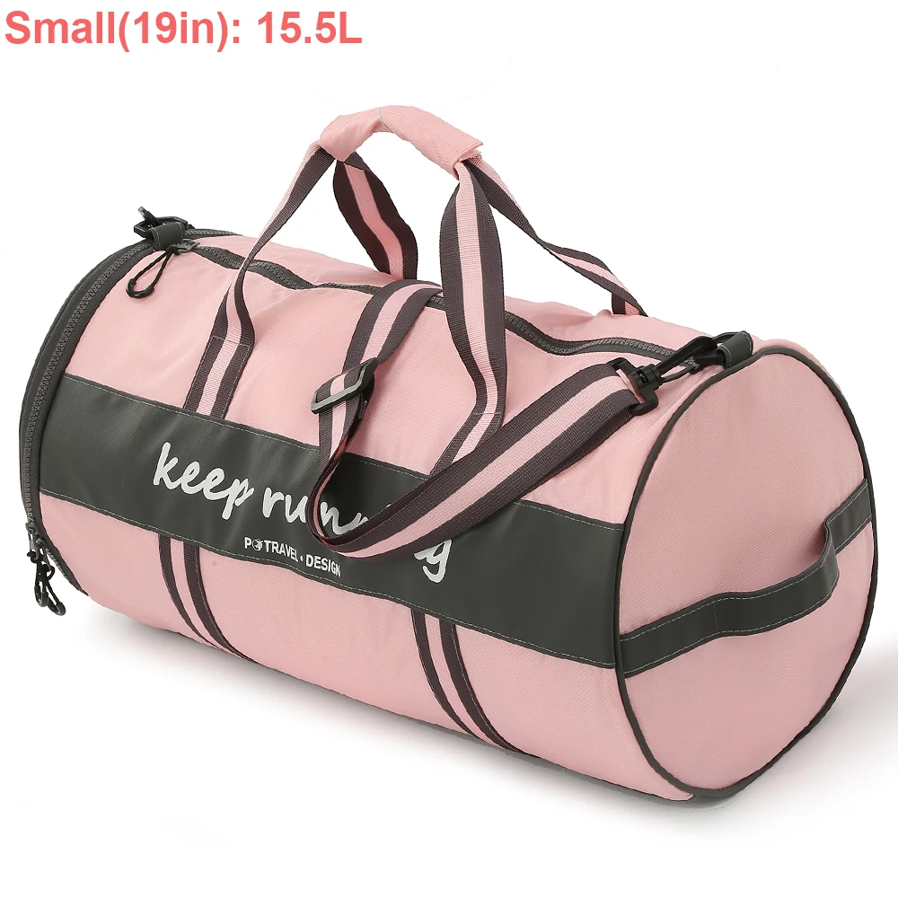 Pink small Мужские спортивные сумки для тренировок, сумка для фитнеса, путешествий, спортивная сумка для спорта на открытом воздухе, для плавания, для женщин, сухая, влажная, Gymtas, для йоги, для женщин XA103WA - Цвет: Pink small