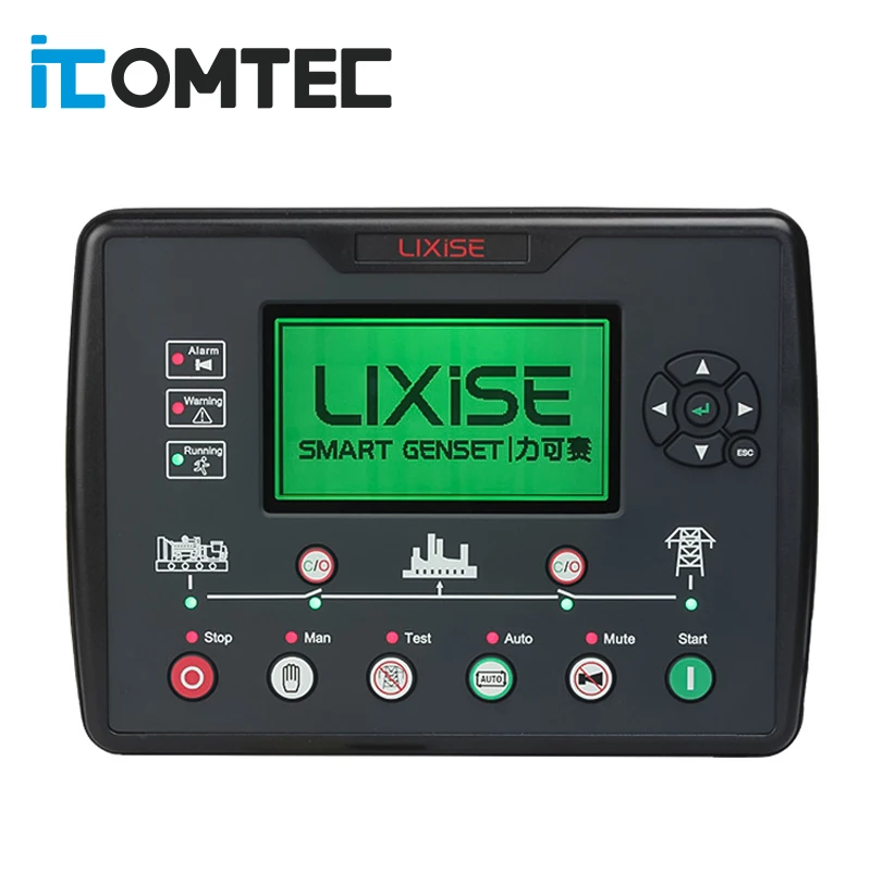 Комплект дизельных генераторов LIXiSE LXC6120N AMF контроллер ЖК дисплей автоматический