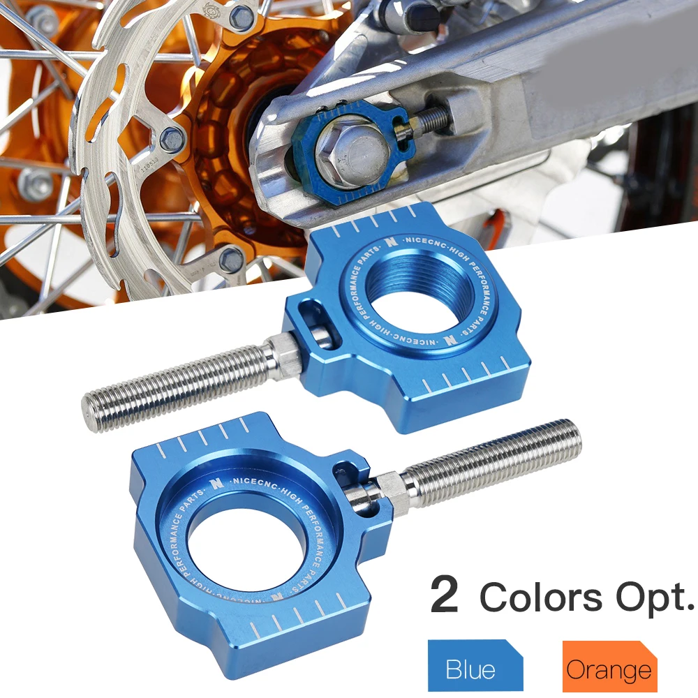 

Motorcycle Accessories Rear Axle Blocks Chain Adjuster For Husqvarna 701 Enduro/Supermoto 2016-2021 2017 2018 2019 2020