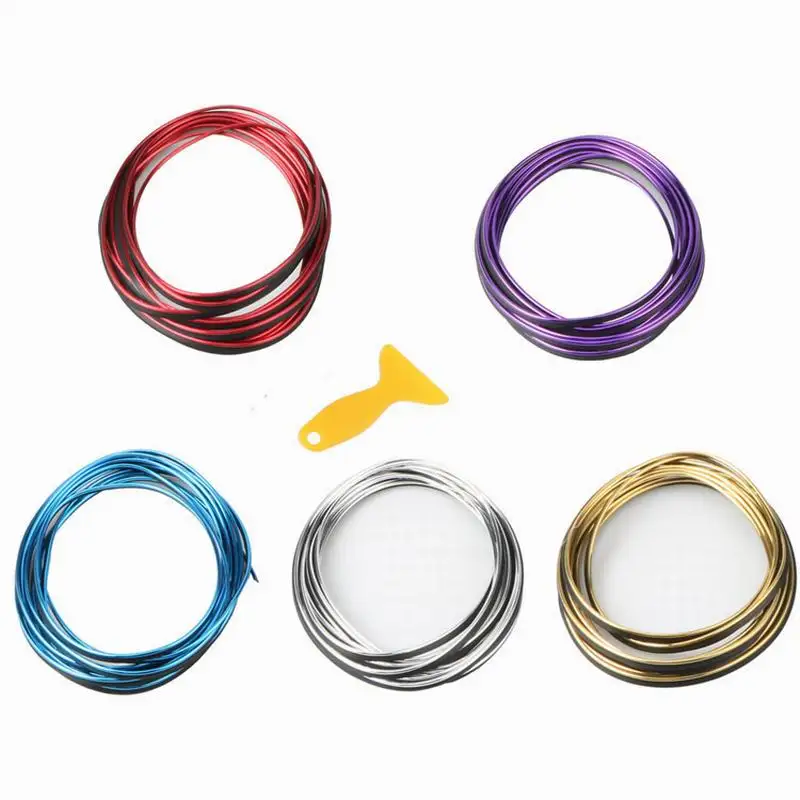 Супер гибкая лента для дверного зазора 5 м универсальная декоративная автомобиля