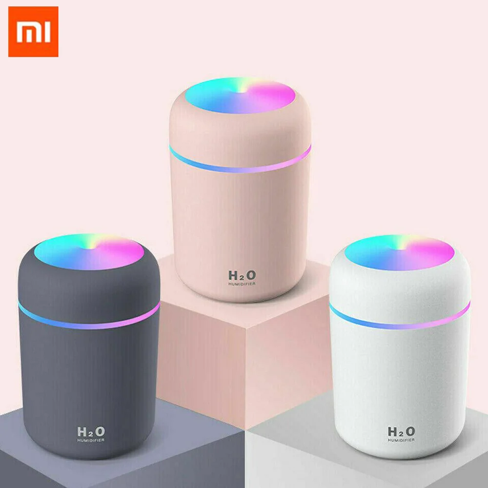 Портативный увлажнитель воздуха Xiaomi с USB ультразвуковой красочный аромадиффузор