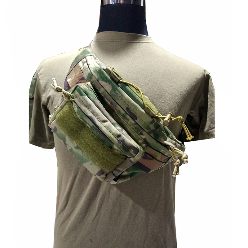 Outdoor Sports Triangle Waist Bag Multifunctional Vest Accessories Sundry Chest Bag Tc0089