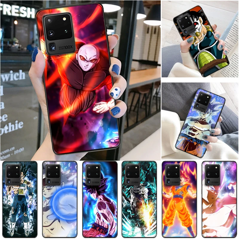 

Super Warrior Dragon Anime Figure Color Painting Phone Case For Samsung Galaxy S20 Ultra FE Lite Plus Soft TPU Back Cover Coque