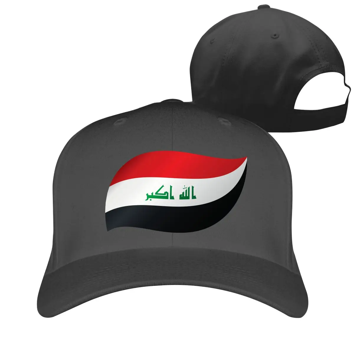 

Iraq Flag T Unisex breathable stylish Sun Caps