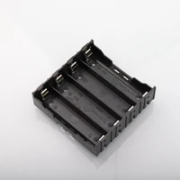 4slots 18650 battery plastic battery holdercase storage box for 43 7v 18650 lithium battery with 8 pin