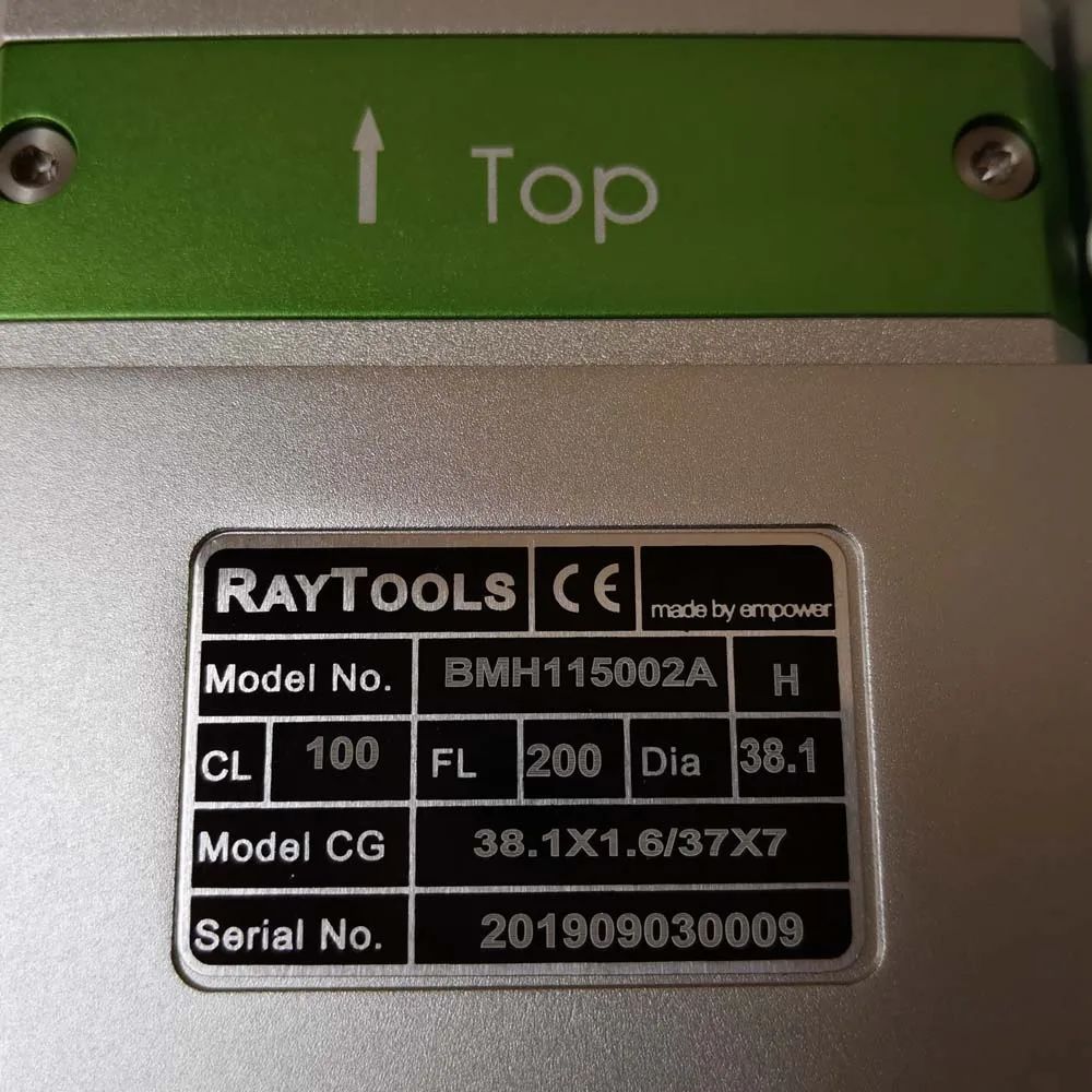 Raytools 8 кВт Автофокус волоконная Лазерная режущая головка лазерная