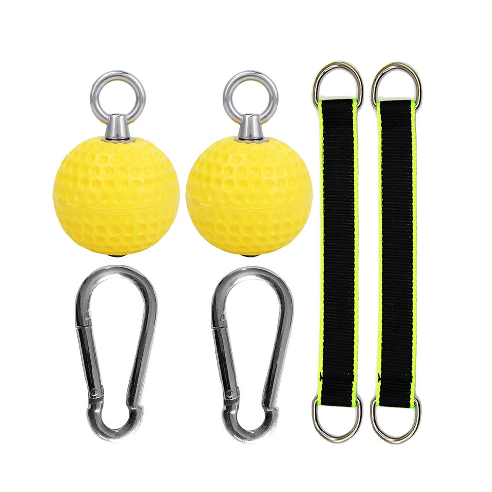 

Climbing Pull Up Power Ball Cannonball Grips for Straps Finger ForearmTrainer Strength Arm Muscles Barbells Fitness Workout