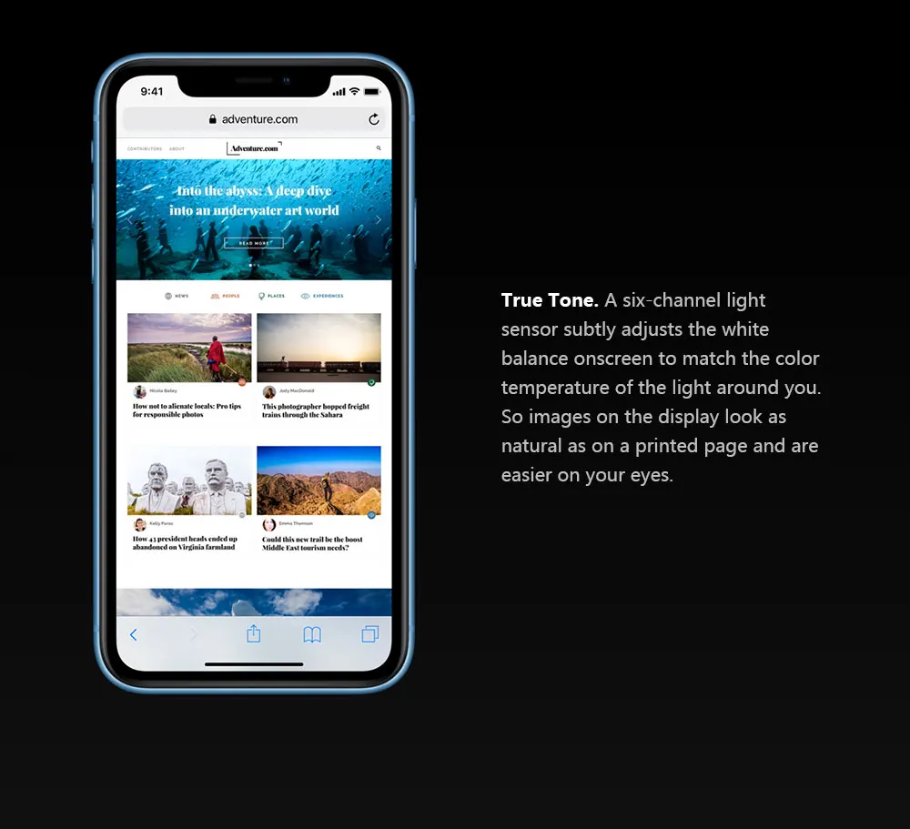 Разблокированный Apple iPhone XR | 6," жидкий retina полностью ЖК-дисплей 64 Гб/128 ГБ/256 ГБ rom 4G Lte Apple смартфон