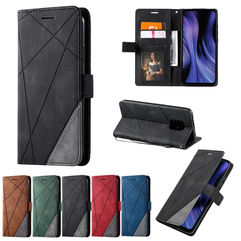 Магнитный Флип кошелек для карт Funda Xiaomi Note10 9T Pro Lite CC9E A3 мягкий ТПУ чехол с полным