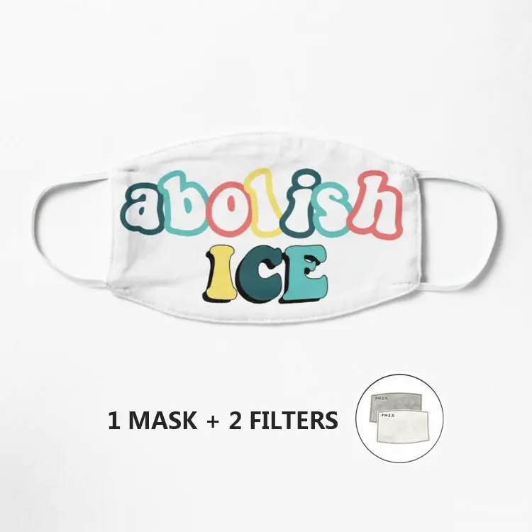 

Маска для лица Abolish, маска для лица из ткани Mascarilla, защитная маска для взрослых PM 2,5, Пылезащитная маска для рта, моющаяся, многоразовая
