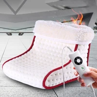 heated plug type electric warm foot warmer washable heats control settings warmer cushion thermal foot warmer gift