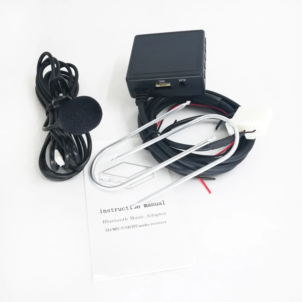 Автомобильный стерео Bluetooth микрофон Biurlink гарнитура Aux 3 5 мм разъем USB аудио