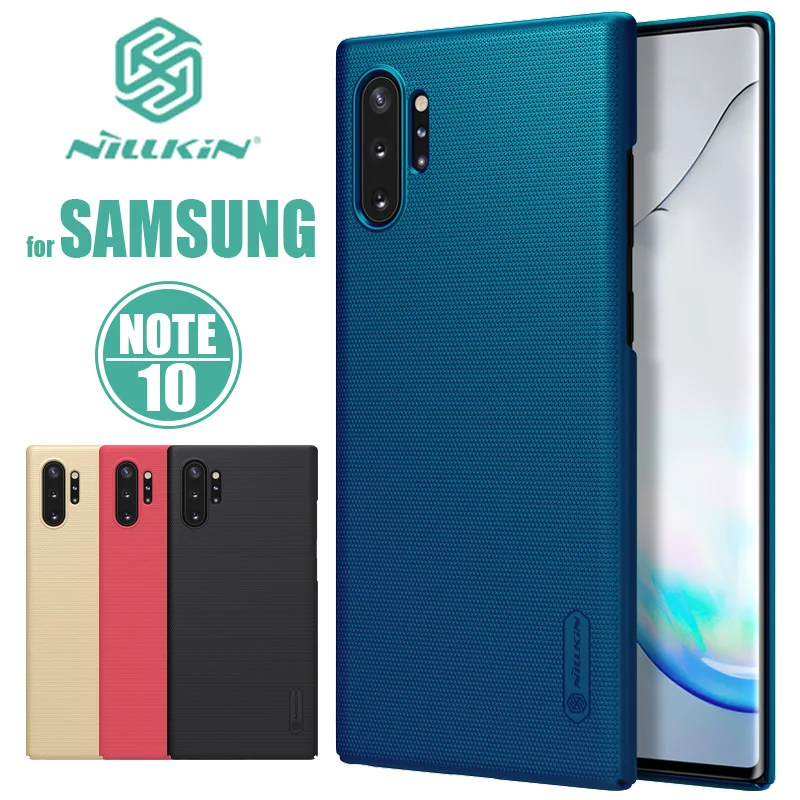 Жесткий матовый чехол Nillkin для Samsung Galaxy Note 10 Plus 9 8 7 FE|pc case cooler|pc carrying casecase for tablet pc |