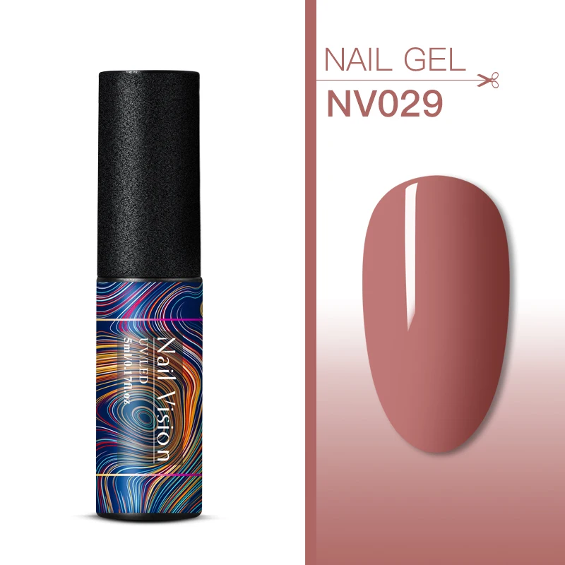 Nail Vision набор однотонных гелей для ногтей 176 цветов УФ-Гель-лак 5 мл полуперманентный лак для маникюра - Цвет: HHS06624