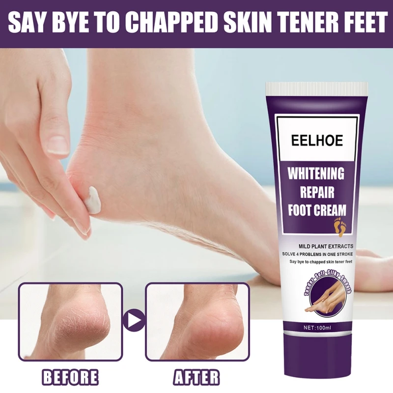 

Foot Care Whitening Nourishing 100ml Heel And Calluses Foot Creams Moisturizes for Healthy Feet for Dry Cracked Feet