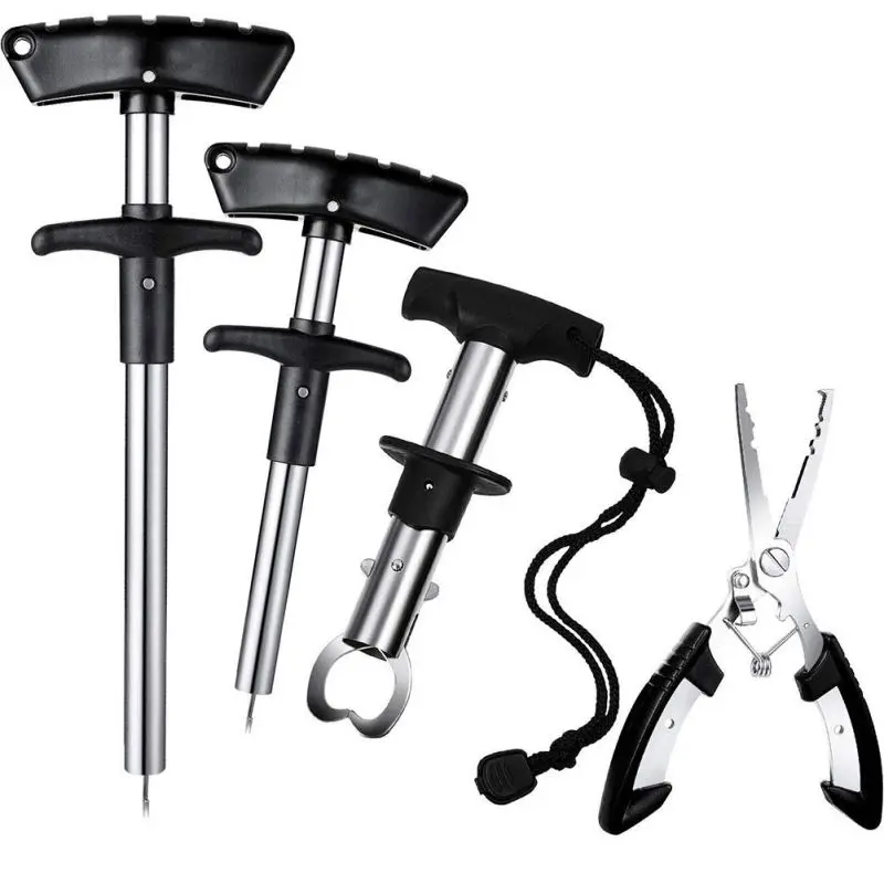 

Алюминиевый инструмент для снятия рыболовных крючков, плоскогубцы для рыбалки с удобным захватом, инструменты для рыбалки на открытом возд...