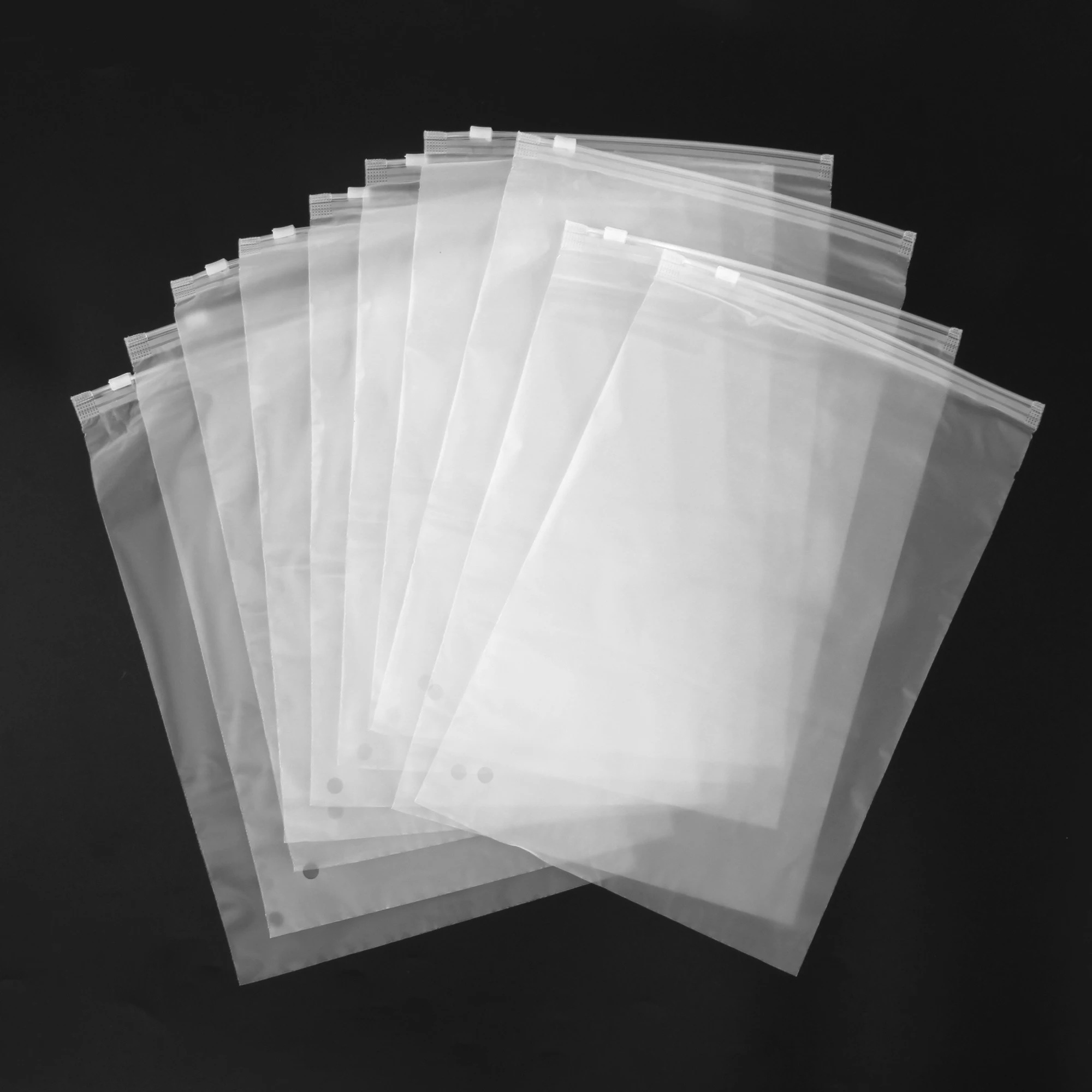 

Матовые полиэтиленовые пакеты с застежкой-молнией, 50 шт.