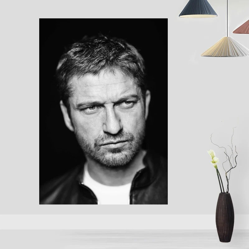 

Новый Джерард Батлер настенные постеры современный Аниме/Кино/абстрактные прямоугольник плакат холст ткань стены искусства без рамы 0224