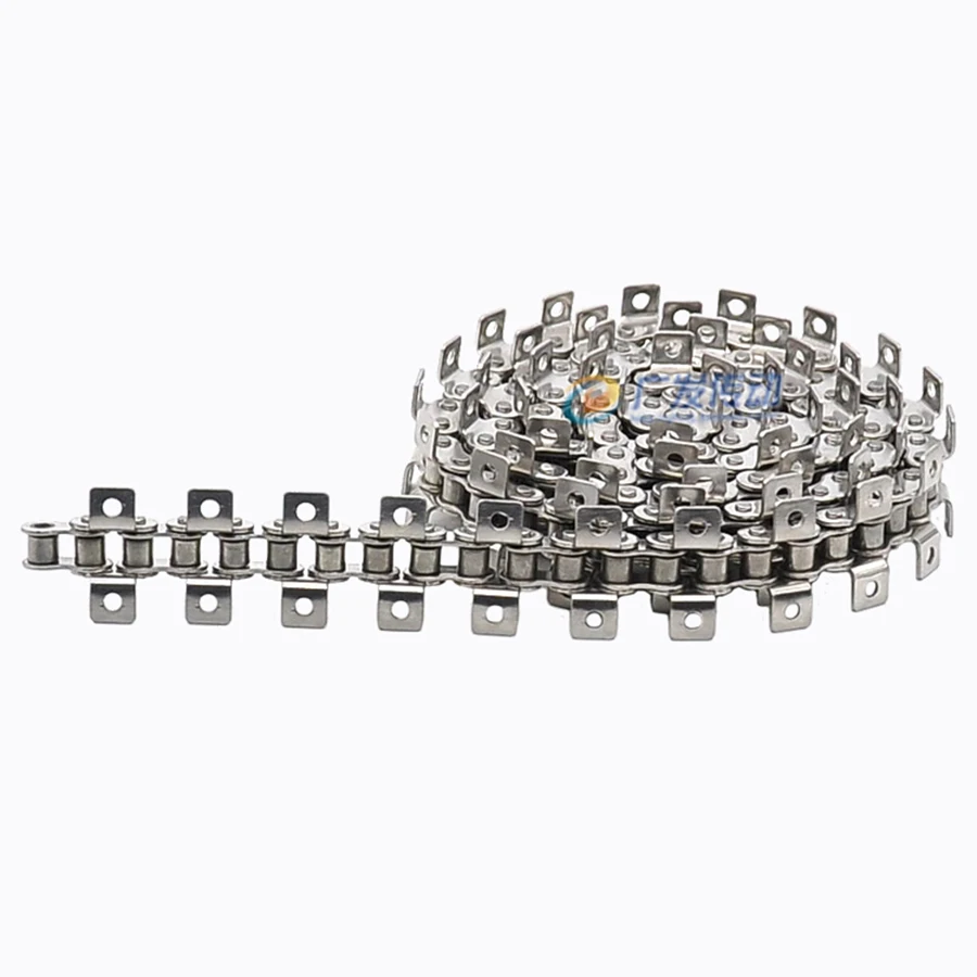 08B-1 10A-1 Double Curved Single Hole Roller Chain Stainless Steel Industrial Transmission Conveyor | Обустройство дома