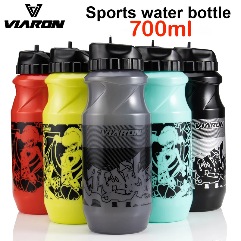 

VIARON Bicycle Water Bottle 700ML MTB Leak Proof Cycling Drinking Mountain Bike Sports Bottle Portable Bike Kettle Outdoor Spor
