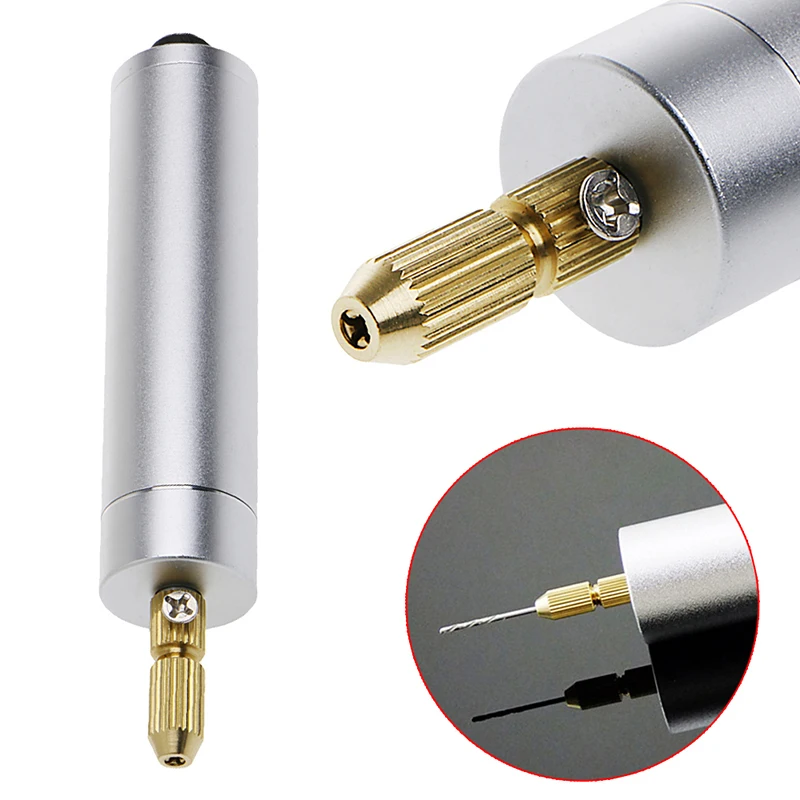 

DC 5V DIY Mini Micro Small Electric Aluminum Hand Drill for Motor PCB Drop Ship