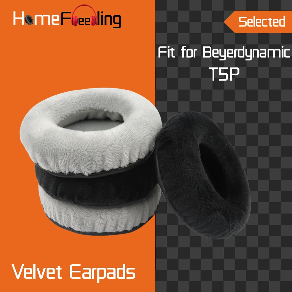 

Homefeeling Earpads for Beyerdynamic T5P Headphones Earpad Cushions Covers Velvet Ear Pad Replacement