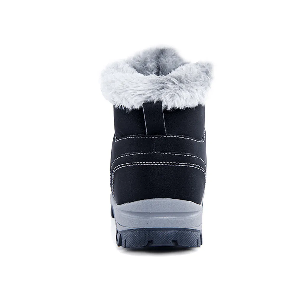 Новинка сезон осень-зима мужские уличные кроссовки теплая Мужская бархатная