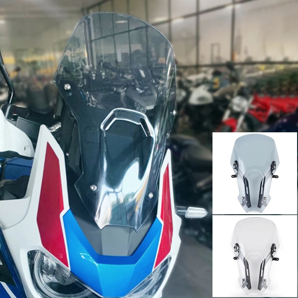 windshield windscreen protector for honda crf 1100 l crf1100l africa twin adventure sports 2020 2021 motorcycle wind screen free global shipping