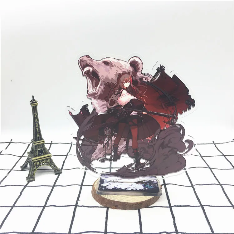 Игра Arknights брелок Amiya Angelina Hoshiguma Соловей осада Техаса Lappland милый забавный мультфильм акриловый брелок ювелирные изделия - Цвет: 6
