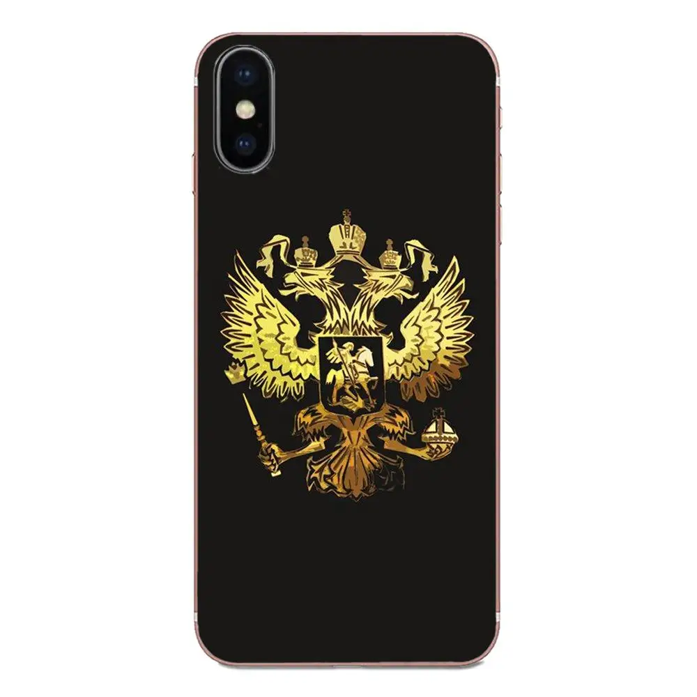 Российский флаг напечатанный для Huawei Honor Mate Nova Note 20 20s 30 5 5I 5T 6 7I 7C 8A 8X 9X 10 Pro Lite