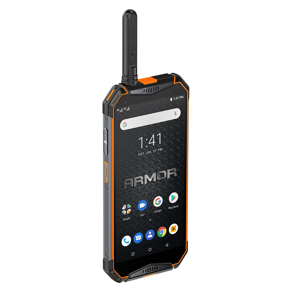 Ulefone Armor 3WT 6 ГБ 64 Гб прочный телефон 5,7 дюймов водонепроницаемый 10300 мАч 21 МП Восьмиядерный Android 9,0 NFC 4G глобальная версия смартфона